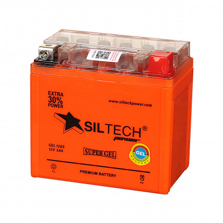 SILTECH GEL1205 12V5Ah (YTX5L-BS) (о.п.)