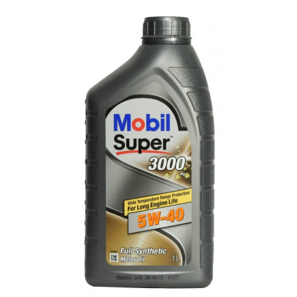 Масло моторное MOBIL SUPER 3000 5W40 SJ/SL/SM/CF 1L