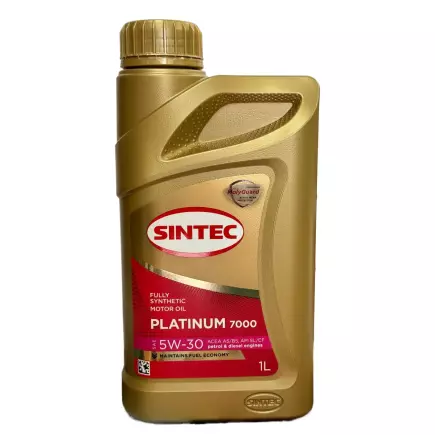 Масло Sintec Platinum 7000 5W-30 A5/B5 1л Масло Sintec Platinum 7000 5W-30 A5/B5 1л
