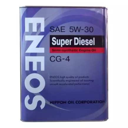 Масло моторное ENEOS Diеsel 5W30 CG-4 полусинтетика (4л.) Масло моторное ENEOS Diеsel 5W30 CG-4 полусинтетика (4л.)