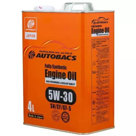 Масло моторное AUTOBACS ENGINE OIL FS 5W30 SN/CF/GF-5 (4л) Масло моторное AUTOBACS ENGINE OIL FS 5W30 SN/CF/GF-5 (4л)
